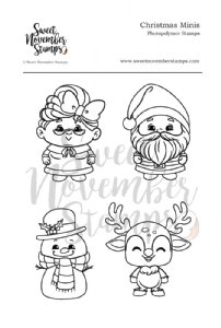 Sweet November - Clear Stamp - Christmas Minis