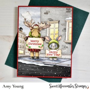 Sweet November - Clear Stamp - Signs Of The Season