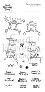 Sweet November - Clear Stamp - Signs Of The Season