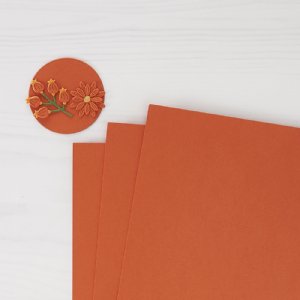 Spellbinders - 8.5X11 Cardstock - Terra Cotta