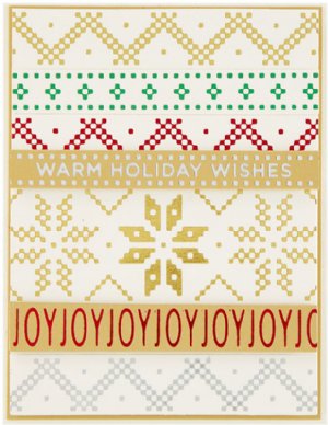 Glimmer - Hot Foil Plate & Dies - Holiday Sentiments 2