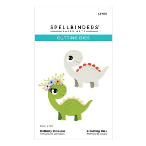 Spellbinders - Dies - Birthday Dinosaur