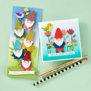 Spellbinders - Dies - Garden Buddies