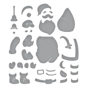 Spellbinders - Dies - Classic Christmas - Santa's Here!