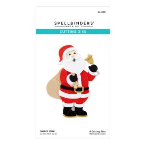 Spellbinders - Dies - Classic Christmas - Santa's Here!