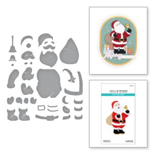 Spellbinders - Dies - Classic Christmas - Santa's Here!