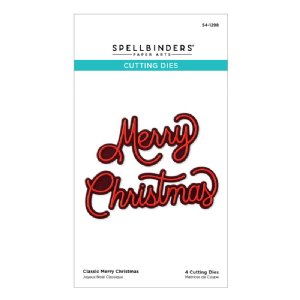 Spellbinders - Dies - Classic Christmas - Classic Merry Christmas