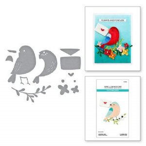 Spellbinders - Dies - Love Note Bird