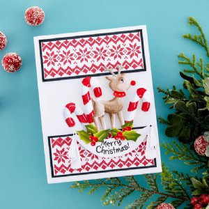 Stampendous - Dies - Holiday Hugs - Santa Hugs