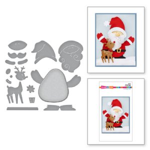 Stampendous - Dies - Holiday Hugs - Santa Hugs