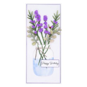 Spellbinders - Dies - Mason Jar and Lavender