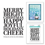 Spellbinders - Clear Stamp - Joyful Words