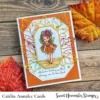 Sweet November - Clear Stamp - November Chrysanthemum Fairy