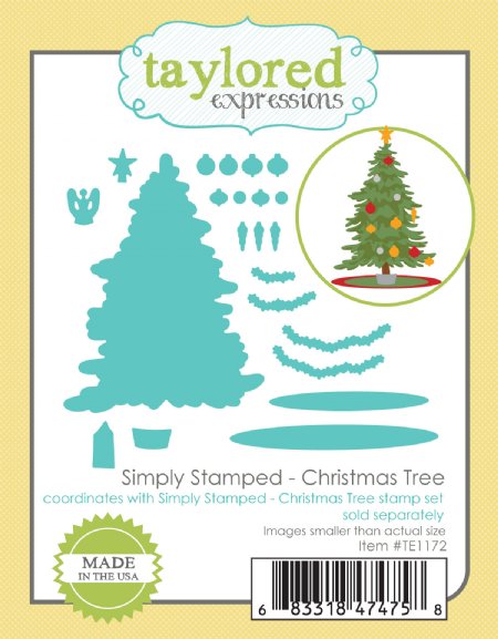 Taylored Expressions - Die - Simply Stamped-Christmas Tree