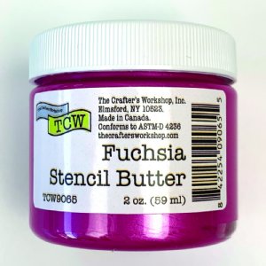 The Crafter's Workshop - Stencil Butter - Fuchsia (2oz)