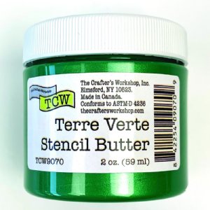 The Crafter's Workshop - Stencil Butter - Terre Verte (2oz)