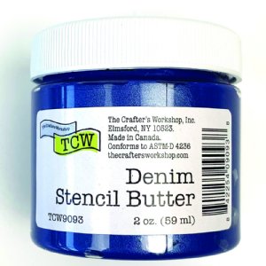 The Crafter's Workshop - Stencil Butter - Denim (2oz)