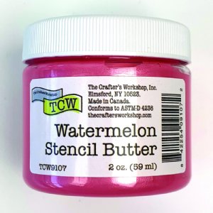 The Crafter's Workshop - Stencil Butter - Watermelon