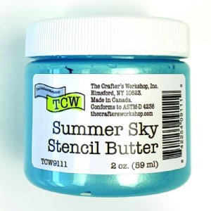 The Crafter's Workshop - Stencil Butter - Summer Sky