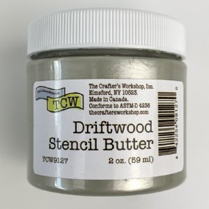 The Crafter's Workshop - Stencil Butter - Driftwood (2oz)