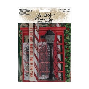 Tim Holtz - Idea-Ology - Baseboards + Transparencies