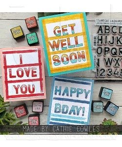 Tim Holtz - Cling Stamp - Sign Painter