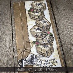 Tim Holtz - STENCILS - SPARKLE FADE