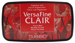 Versafine Clair - Ink Pad - Tulip Red