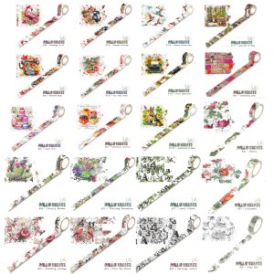 AALL and Create - Washi Tape - #76 - Heritage Scroll