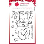 Woodware - Clear Stamps - Cozy Robins