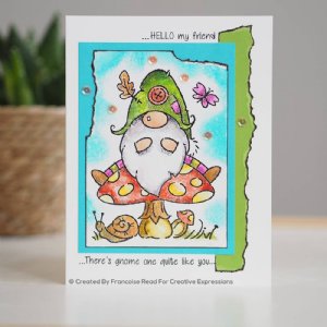 Woodware - Clear Stamp - Forest Gnome